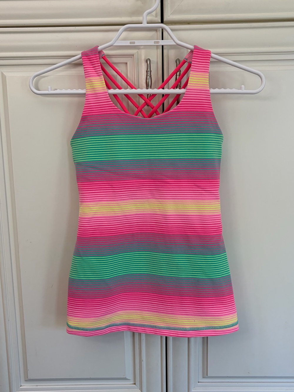 Ivivva by Lululemon reversible girl’s tank top